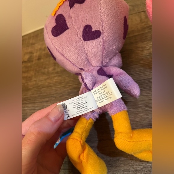 Lot of 2 NWT NANCO Looney Tunes Heart Tweety Mini Plush - Picture 8 of 9